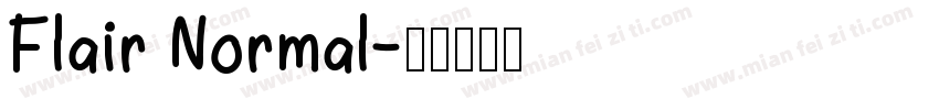 Flair Normal字体转换